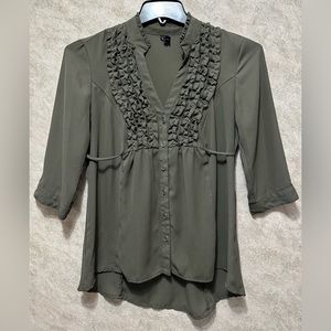 Green blouse - new